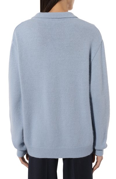 Пуловер из шерсти и вискозы LESYANEBO, арт. FW23/KNIT0012, фото 4