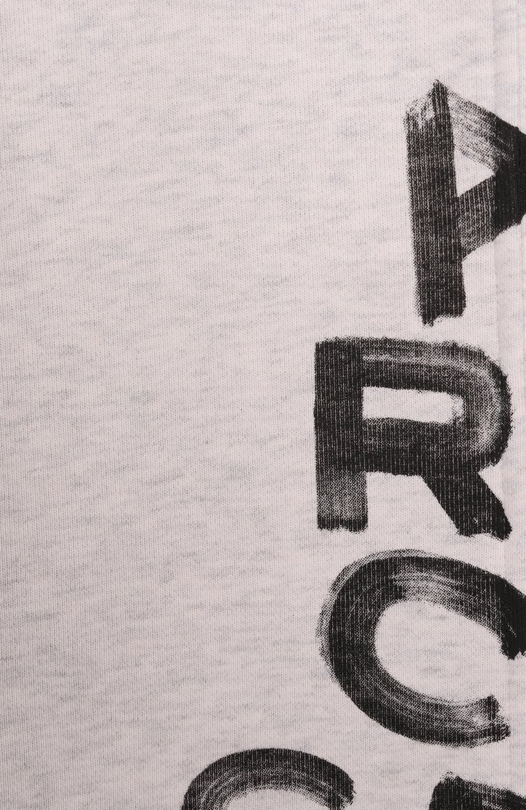Детские хлопковые шорты MARC JACOBS (THE) светло-бежевого цвета, арт. W60480 | Фото 3 (Материал внешний: Хлопок; Нос: Не проставлено; Случай: Повседневный; Ростовка одежда: 9 лет | 134 см, 3 года | 98 см, 12 лет | 152 см, 13 - 15 лет | 158 см, 4 года | 104 см, 5 лет | 110 см, 7 лет | 122 см)