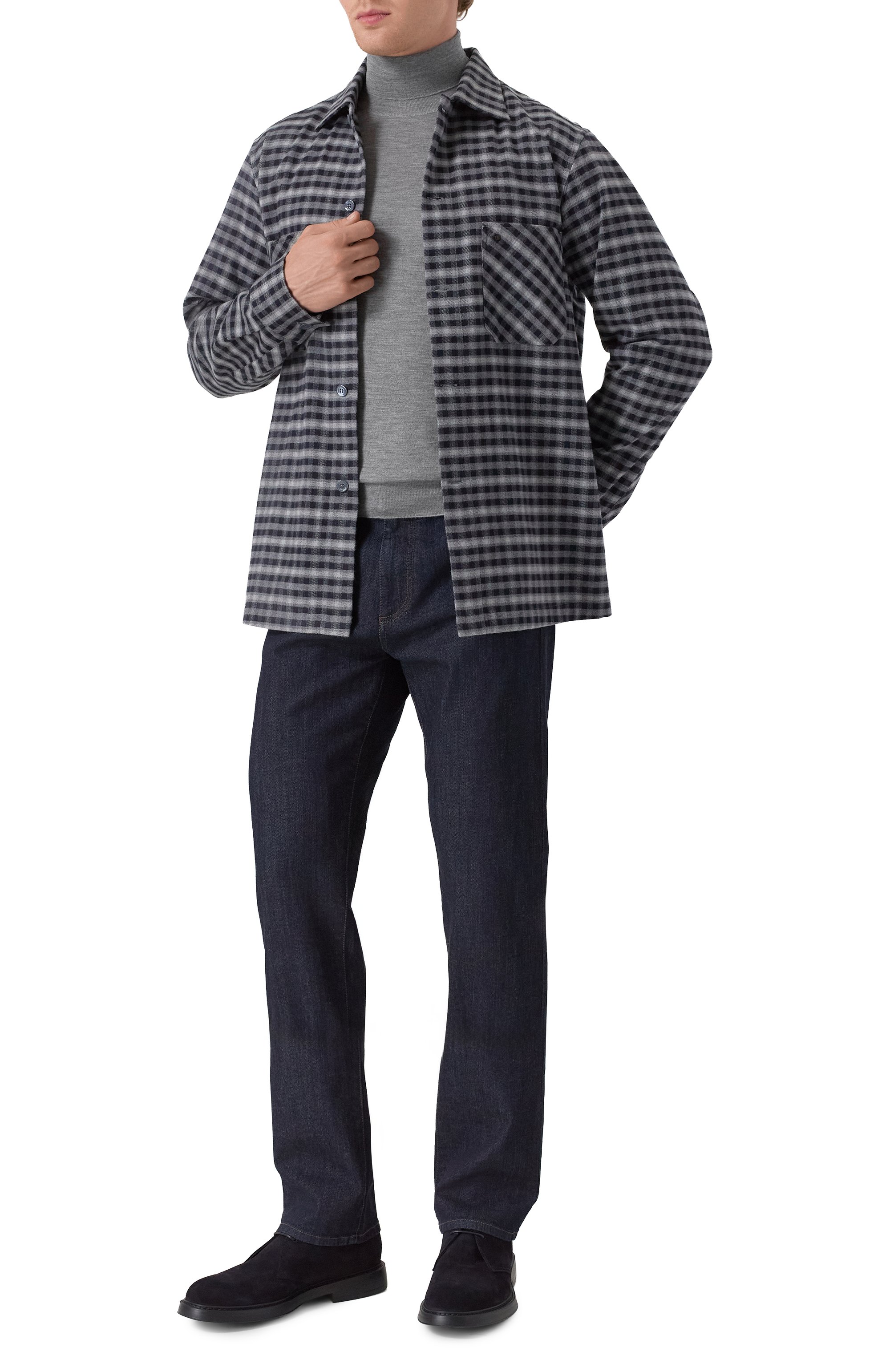 Замшевые ботинки DOUCAL'S, арт. DU3237BRUXUF009N, фото 3