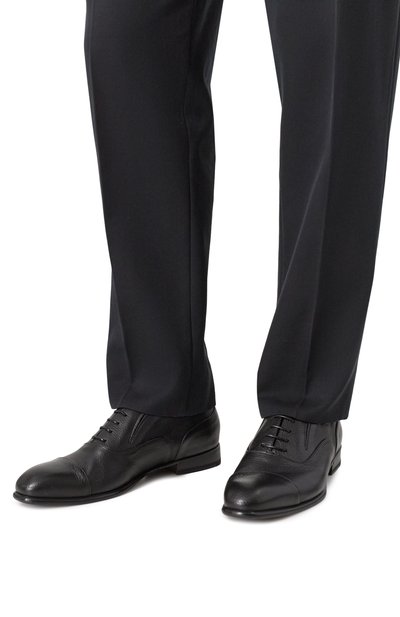 Кожаные оксфорды BARRETT, арт. 201U098.9/CERV0, фото 3