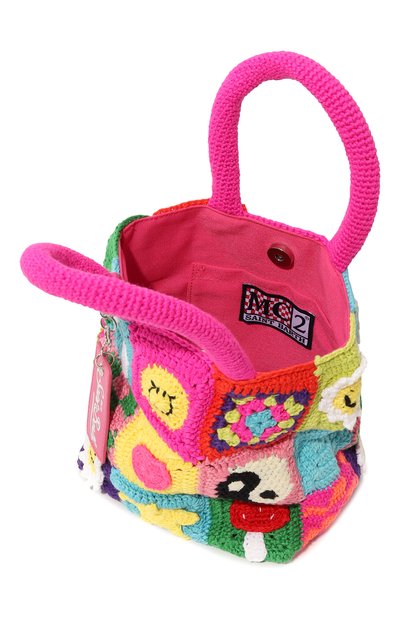 Сумка MC2 SAINT BARTH разноцветного цвета по цене 23100 руб., арт. STBA/CR0CHET BAG XS/00954D, фото 3 Сумка MC2 SAINT BARTH, арт. STBA/CR0CHET BAG XS/00954D, фото 3