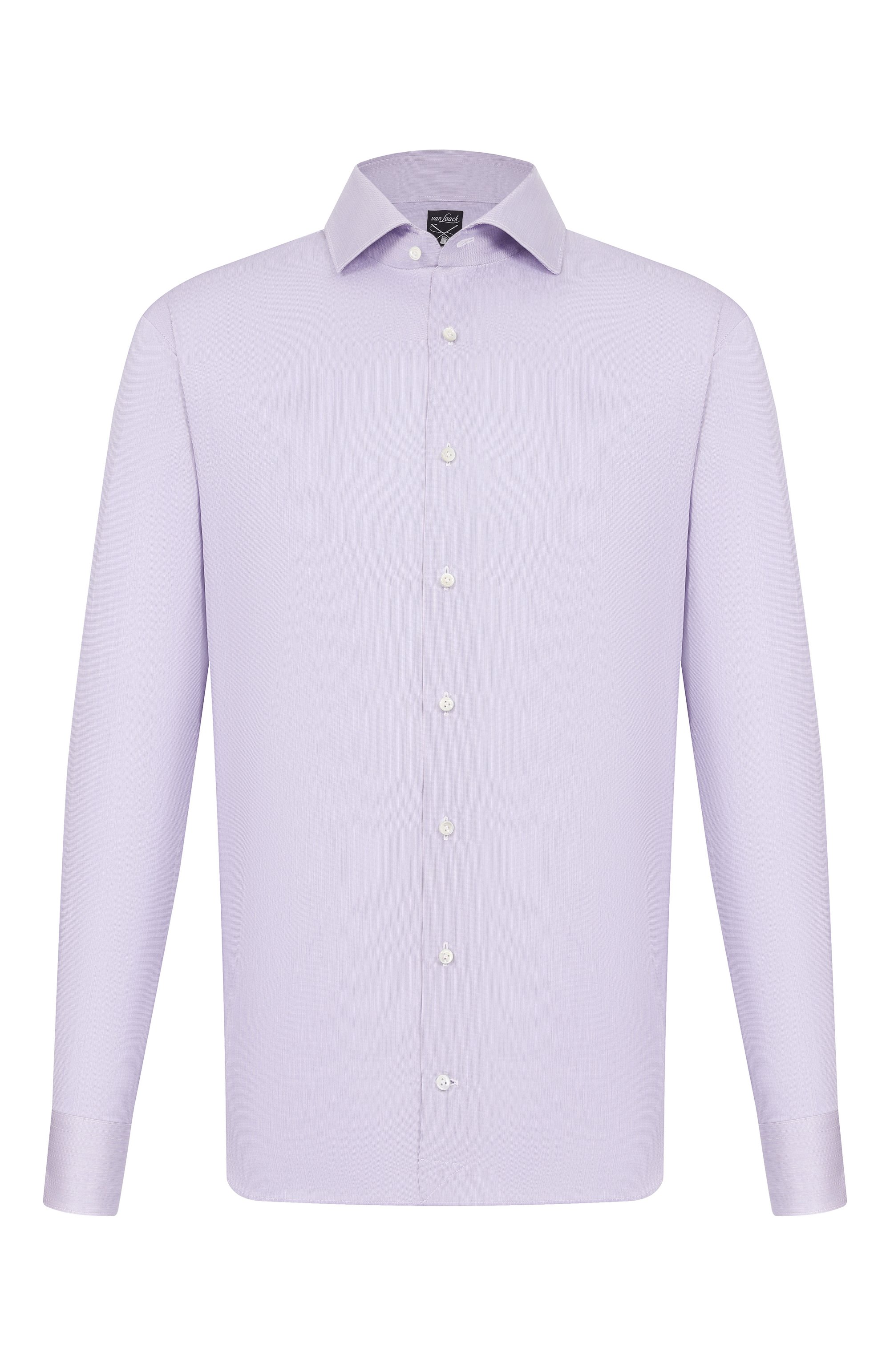 Хлопковая сорочка VAN LAACK сиреневого цвета по цене 34950 руб., арт. VL-MIVARA-SF/161183, фото 1 Хлопковая сорочка VAN LAACK, арт. VL-MIVARA-SF/161183, фото 1