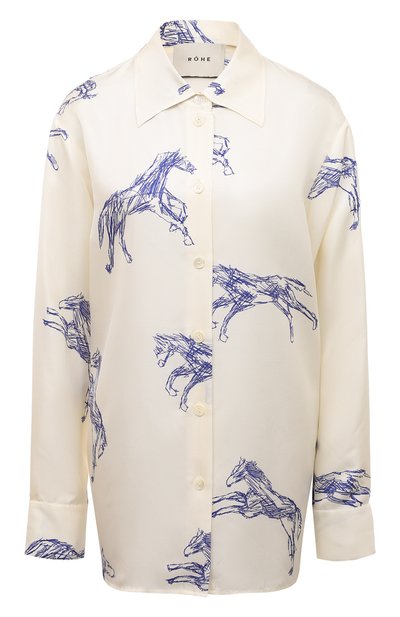 Шелковая рубашка ROHE, арт. 408-20-004, фото 1