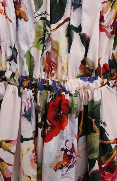 Хлопковое платье DOLCE & GABBANA, арт. L53DI7/HS5RM/2-6, фото 3