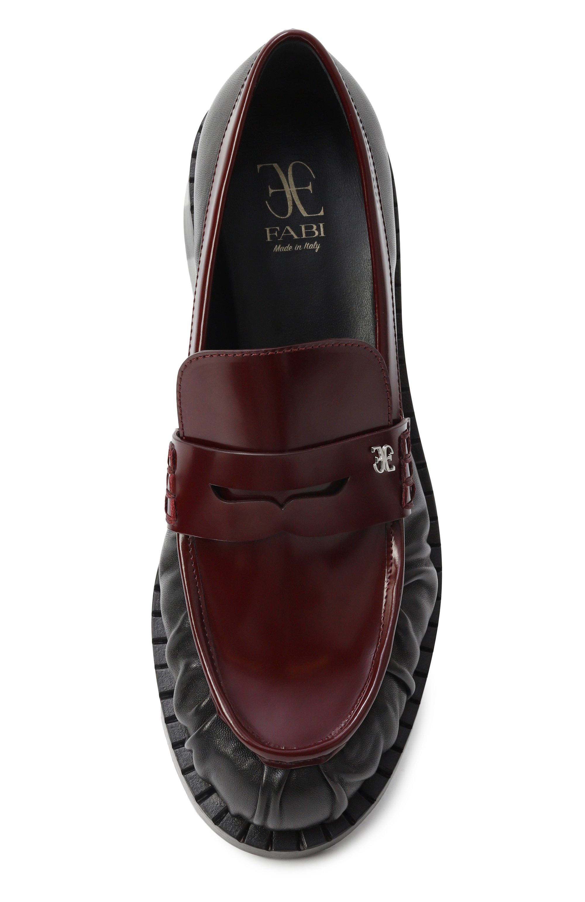 Кожаные пенни-лоферы FABI, арт. FD9099/BAR0N, фото 6