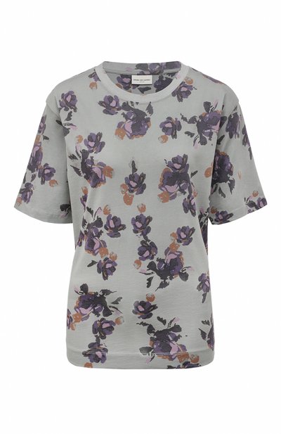 Хлопковая футболка DRIES VAN NOTEN, арт. 232-011150-7639, фото 1
