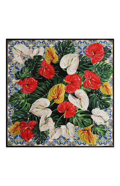 Шелковый платок DOLCE & GABBANA, арт. FN092R/GDU71, фото 3