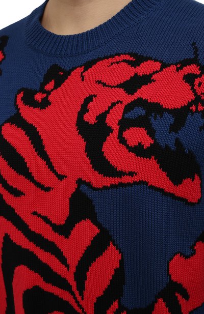 Хлопковый свитер chinese new year KENZO, арт. FC55PU695CCA, фото 5