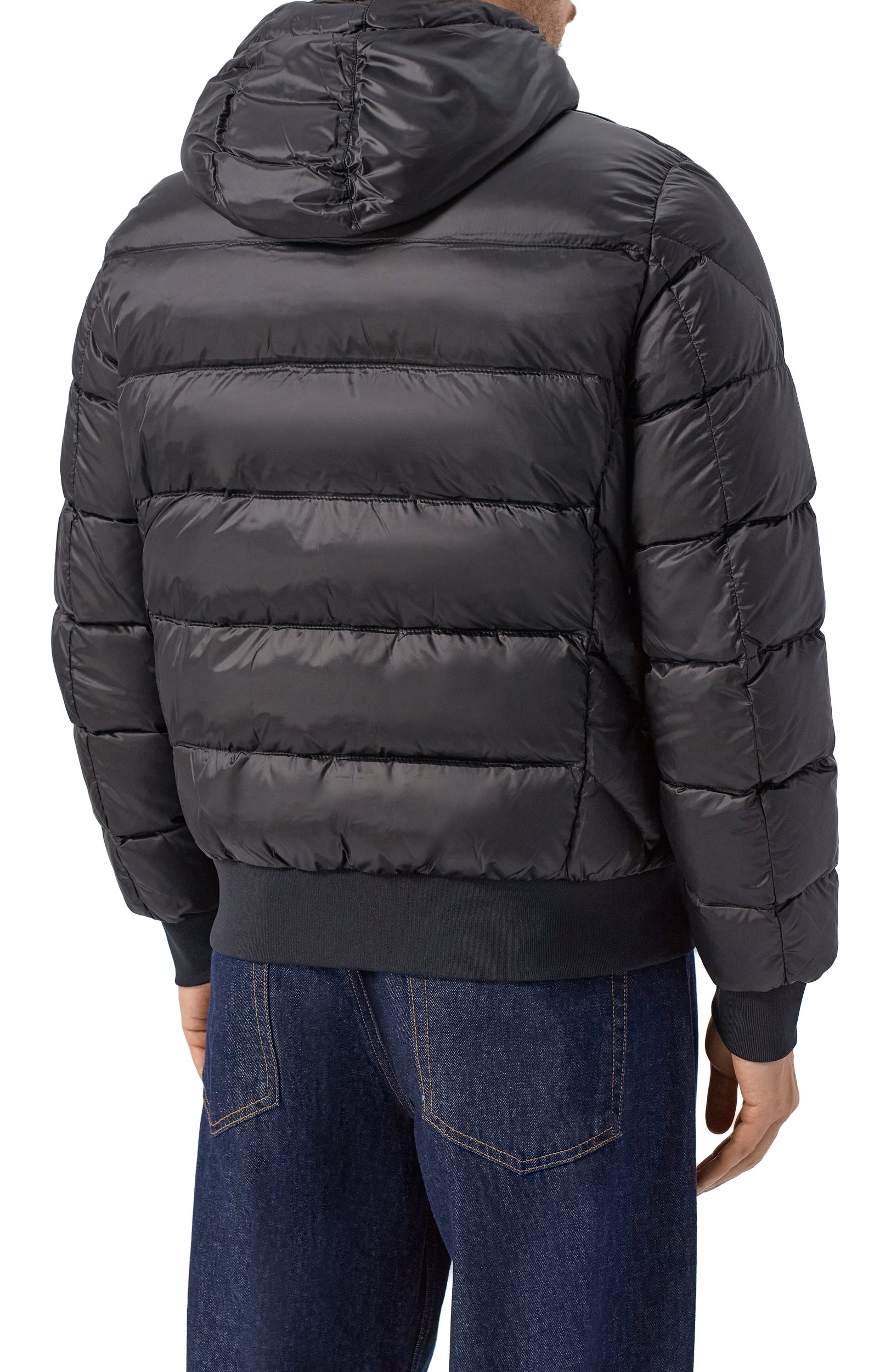 Пуховик PARAJUMPERS черного цвета по цене 86100 руб., арт. 26WMPMPUSX13, фото 4 Пуховик PARAJUMPERS, арт. 26WMPMPUSX13, фото 4
