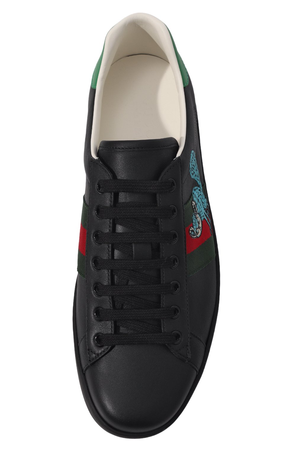 Кожаные кеды ace gucci x freya hartas GUCCI, арт. 659219 1XG60, фото 6