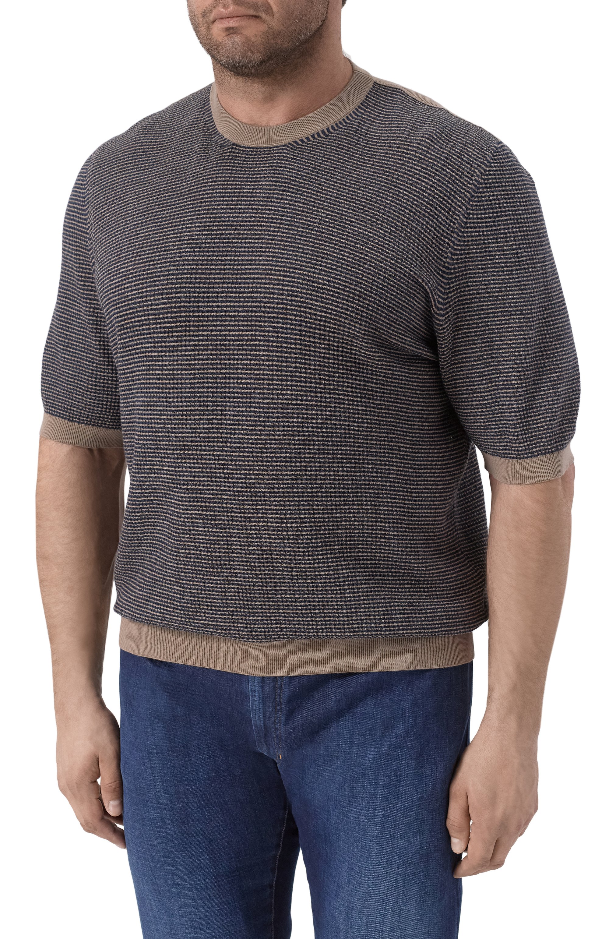 Джемпер изо льна и хлопка CORTIGIANI, арт. 2A9106, фото 3