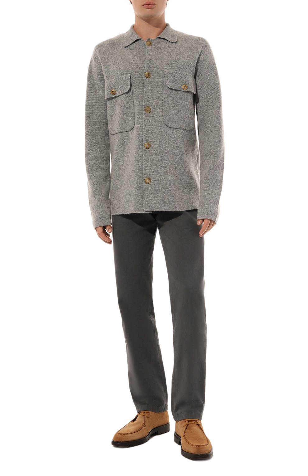 Замшевые дезерты detroit SANTONI, арт. MGDG18609DTRBSEY, фото 2