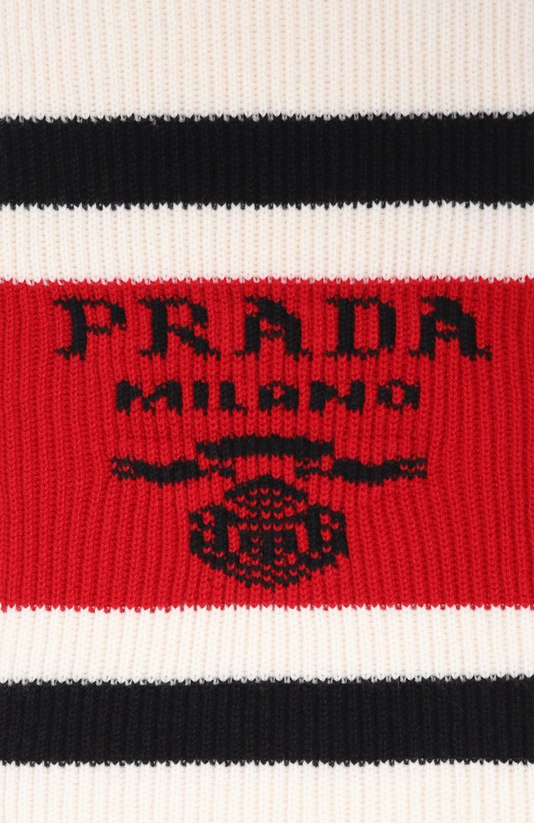 Кашемировый шарф PRADA, арт. UMS418-10QF-F0009-S-212, фото 3