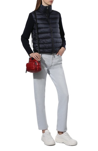 Пуховая куртка MONCLER темно-синего цвета по цене 72100 руб., арт. F2-093-9B511-00-A9018, фото 2 Пуховая куртка MONCLER, арт. F2-093-9B511-00-A9018, фото 2