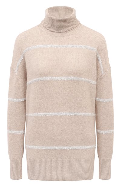 Женский свитер из шерсти и хлопка BRUNELLO CUCINELLI, арт. MSP71BP411