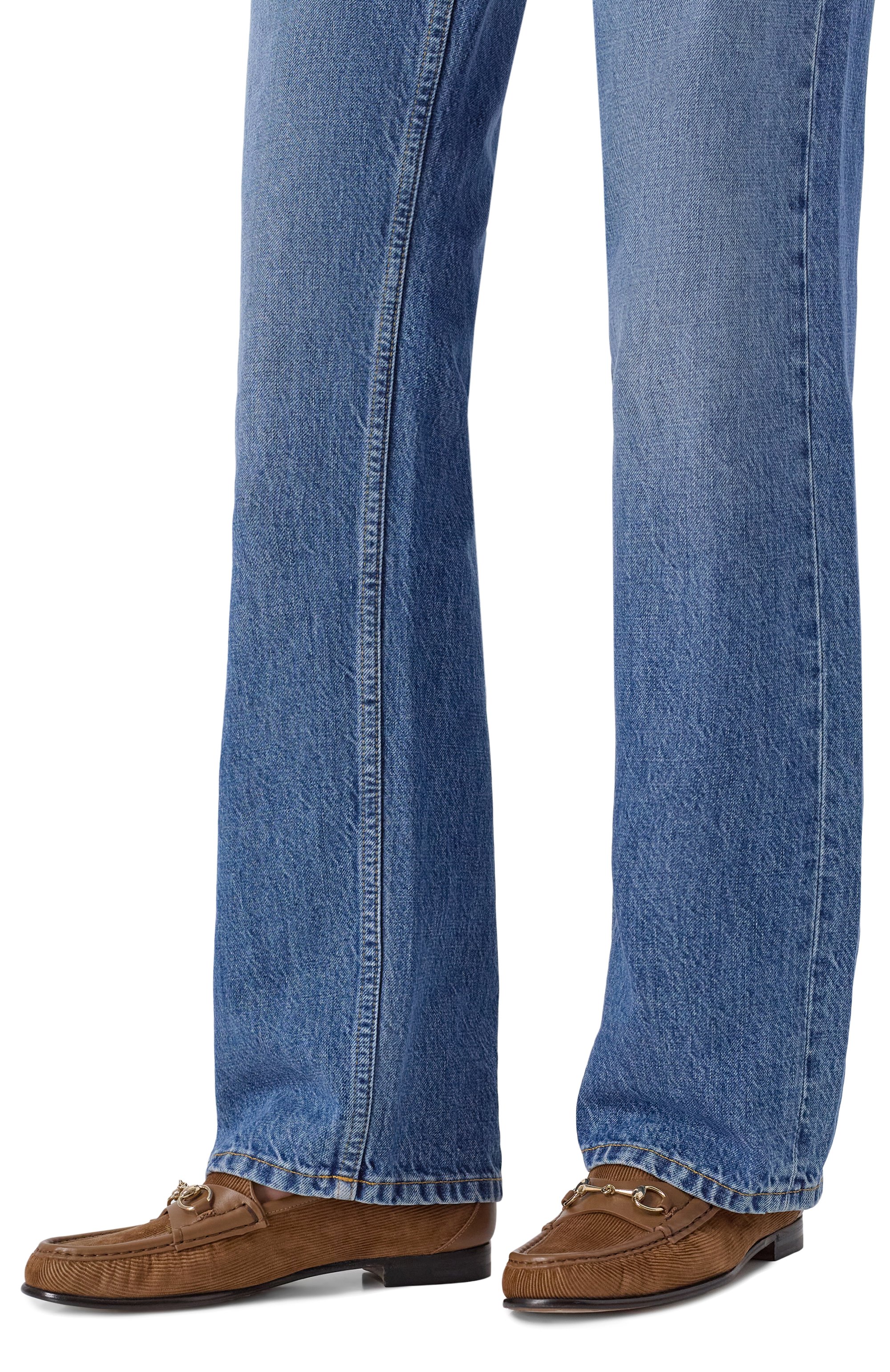 Текстильные лоферы horsebit 1953 GUCCI коричневого цвета по цене 128500 руб., арт. 815526/FAD6S, фото 2 Текстильные лоферы horsebit 1953 GUCCI, арт. 815526/FAD6S, фото 2