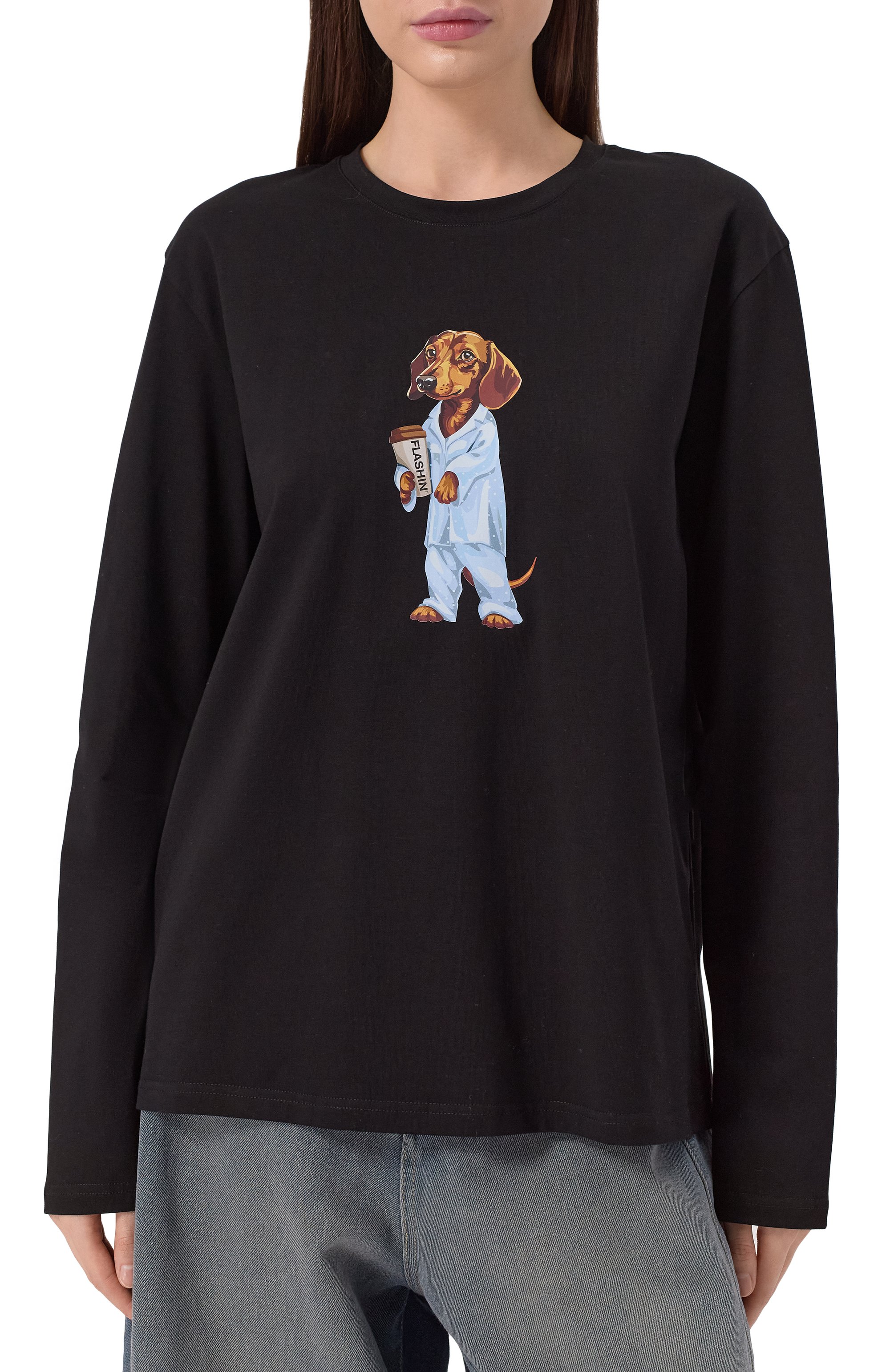 Хлопковый лонгслив FLASHIN, арт. FS26LST, фото 3