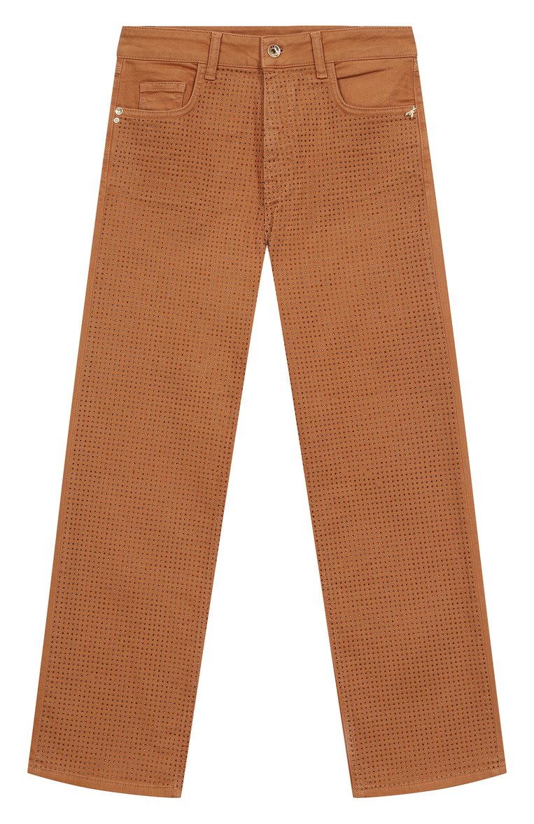 Брюки с отделкой стразами PATRIZIA PEPE, арт. 2P1465D027, фото 1