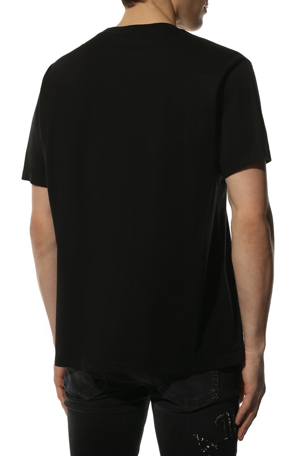 Хлопковая футболка AMIRI, арт. PXMJLT001-001, фото 4