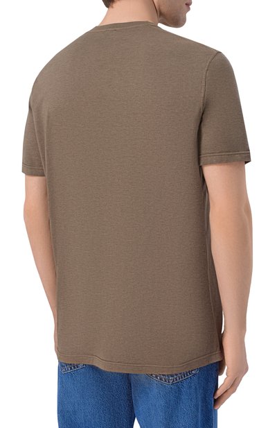 Футболка из хлопка и кашемира KITON, арт. UMK0872, фото 4