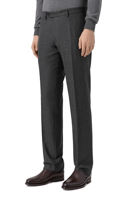 Шерстяные брюки Berwich SC/1 ALC/MZ1854X Серый  SC/1 ALC/MZ1854X Фото 3