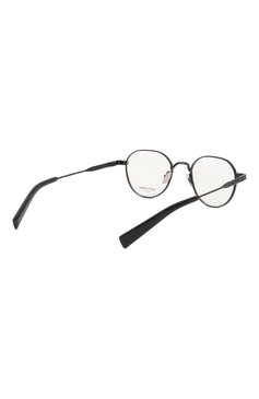 Женские оправа SAINT LAURENT черного цвета, арт. SL 730 001 | Фото 4 (Региональные ограничения белый список (Axapta Mercury): Не проставлено; Нос: Не проставлено; Тип очков: Оправа; Материал: Металл; Очки форма: Круглые; Оптика Гендер: оптика-женское)