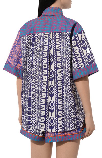 Хлопковая рубашка ZIMMERMANN, арт. 8758TRS244, фото 4