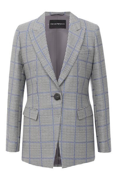 Женский хлопковый жакет EMPORIO ARMANI, арт. 9NG19T/92113