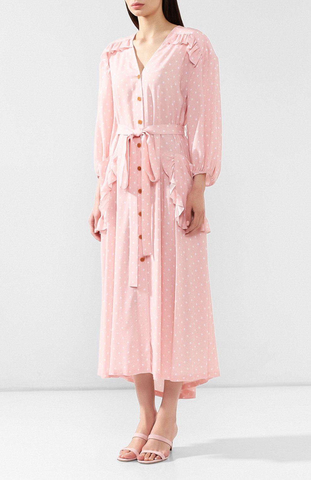 Платье в горох ULYANA SERGEENKO, арт. ABM046SS18P(1839т18  ), фото 3