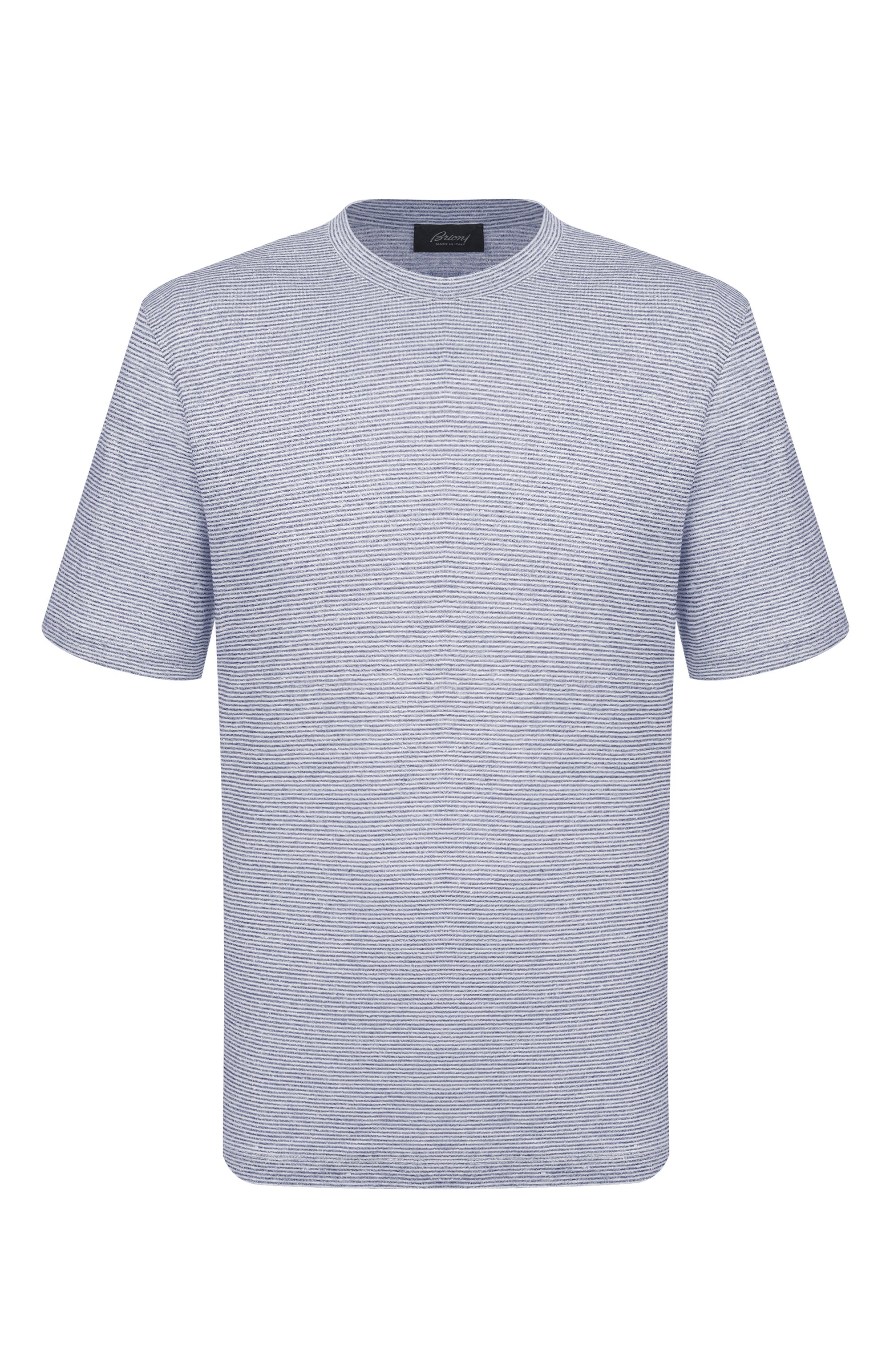 Футболка изо льна и хлопка BRIONI, арт. UJPQ0L/PD604, фото 1