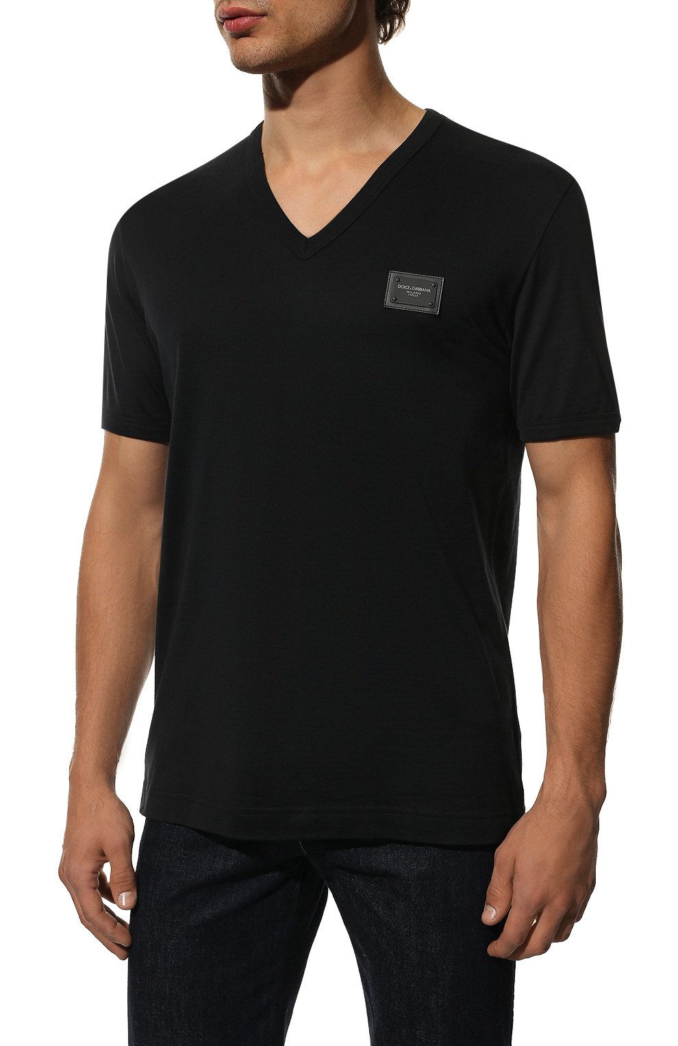Хлопковая футболка DOLCE & GABBANA, арт. G8I03T/FU7EQ, фото 3
