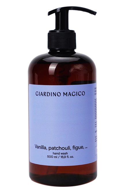 Женское жидкое мыло для рук vanilla, patchouli, figue, … (500ml) GIARDINO MAGICO, арт. 4660222280558