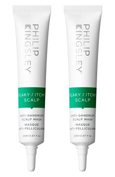 Маска против шелушения кожи головы flaky / itchy (2x20ml) PHILIP KINGSLEY бесцветного цвета, арт. 5060305127296 | Фото 1 (Региональные ограничения белый список (Axapta Mercury): Не проставлено; Нос: Не проставлено; Назначение: Для волос; Тип продукта: Маски)