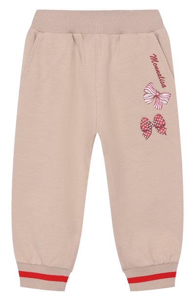 Хлопковые джоггеры MONNALISA, арт. 39E405, фото 1