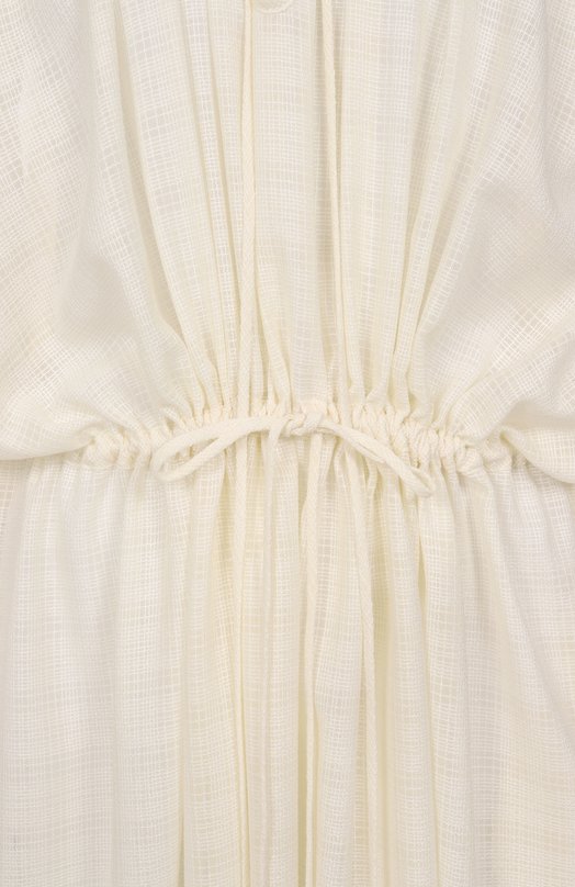 Платье из вискозы и шерсти Vika Gazinskaya SS25-13245 Кремовый  SS25-13245 Фото 6