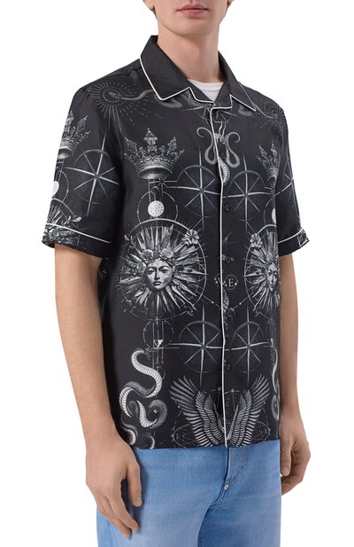 Шелковая рубашка PHILIPP PLEIN, арт. SAFC MRP2548 PTE104N, фото 3