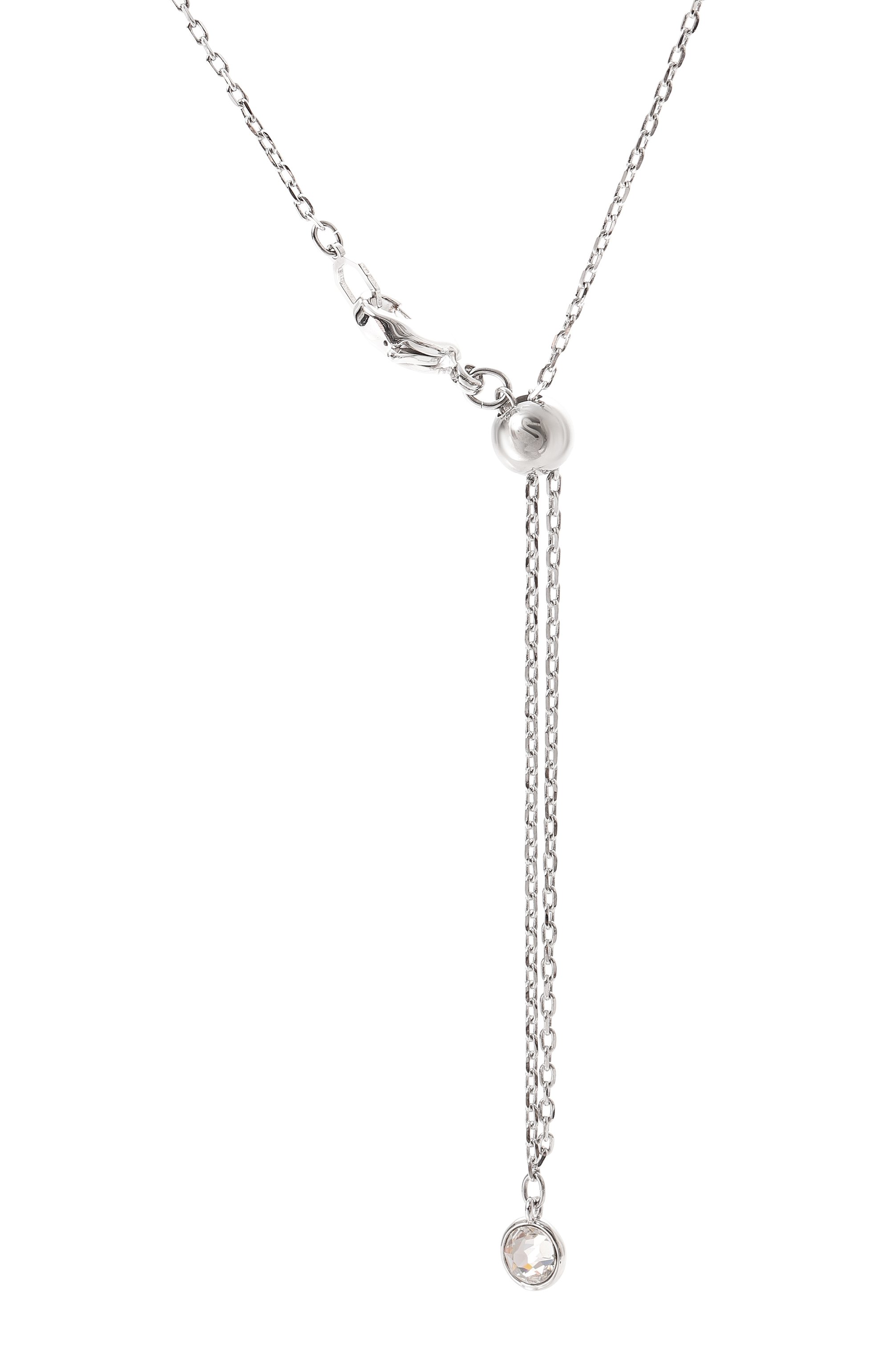 Подвеска idyllia на цепочке SWAROVSKI светло-розового цвета по цене 37750 руб., арт. 5688620, фото 4 Подвеска idyllia на цепочке SWAROVSKI, арт. 5688620, фото 4