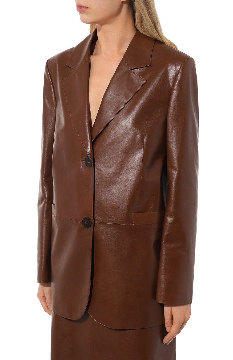 Кожаный жакет COLOR TEMPERATURE, арт. К-3/467, фото 3