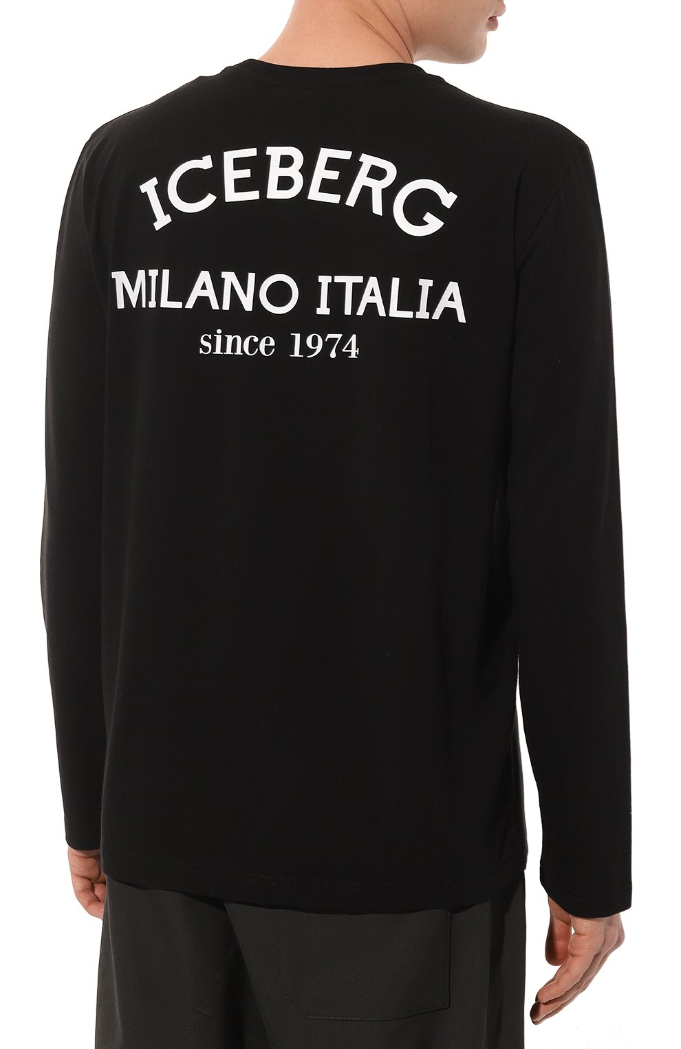 Хлопковый лонгслив ICEBERG, арт. F041/6318, фото 4