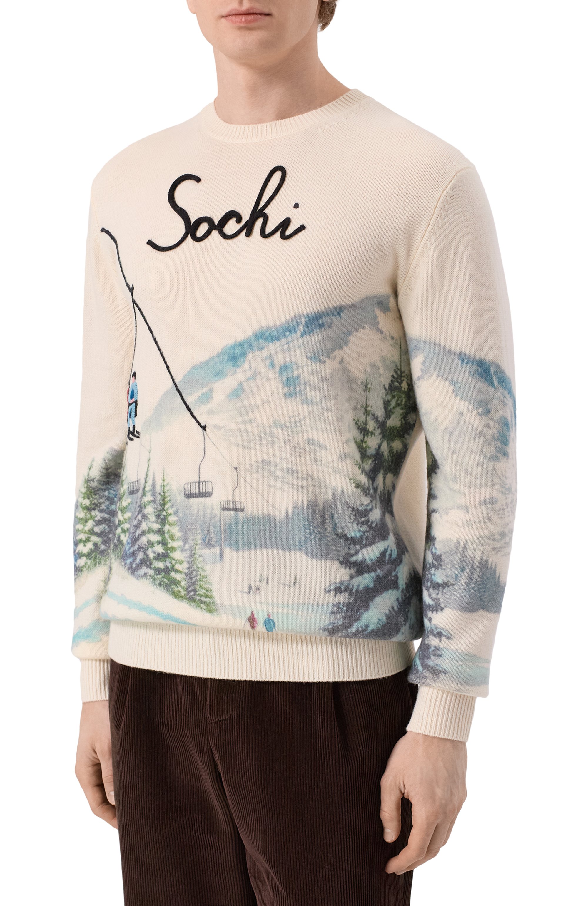 Джемпер из шерсти и вискозы MC2 SAINT BARTH, арт. HER0022-04178I/HER0N PRINT, фото 3