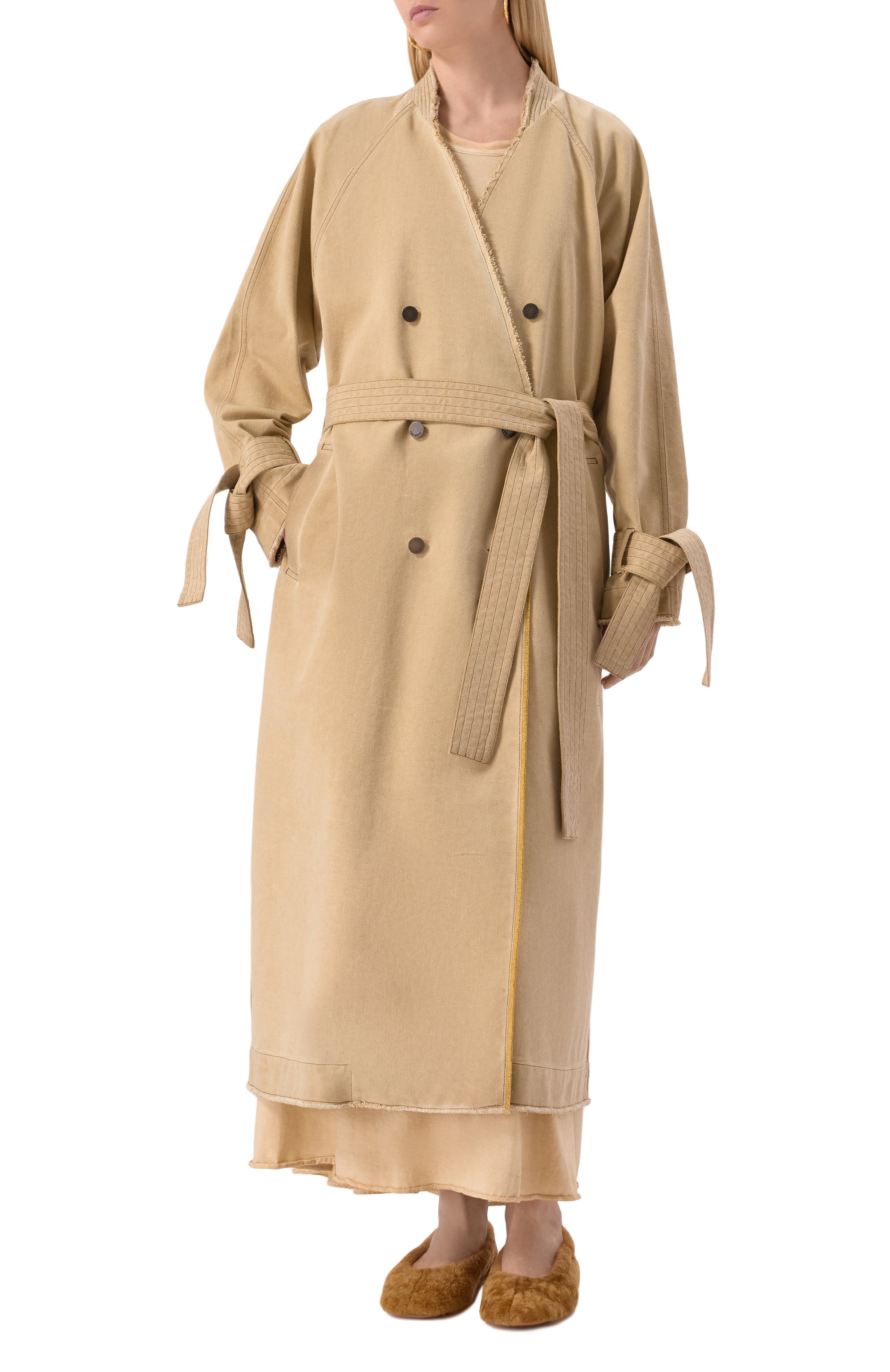 Хлопковое пальто UMA WANG, арт. UP8032, фото 3