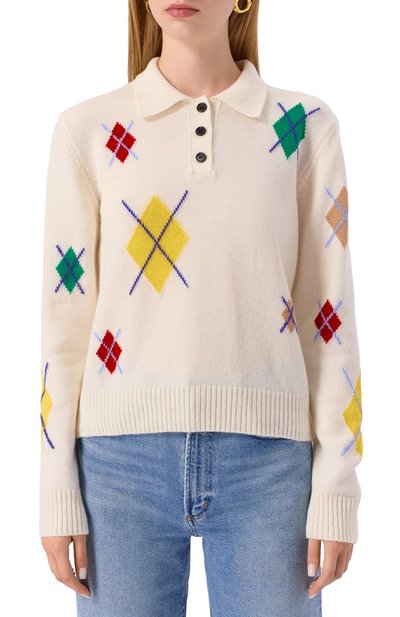 Поло из шерсти и кашемира MSGM, арт. 3941MDM194/257781, фото 3