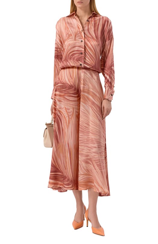 Кожаные туфли Kiton D58820K0524F26 Оранжевый  D58820K0524F26 Фото 3