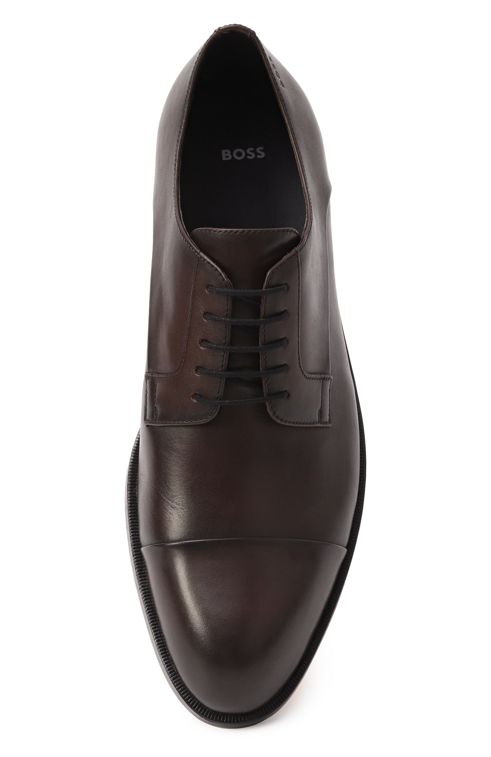Кожаные дерби BOSS, арт. 50548293, фото 6