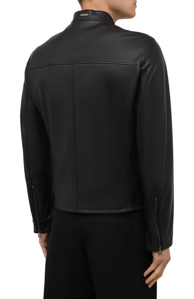 Кожаная куртка BOSS, арт. 50452495, фото 4