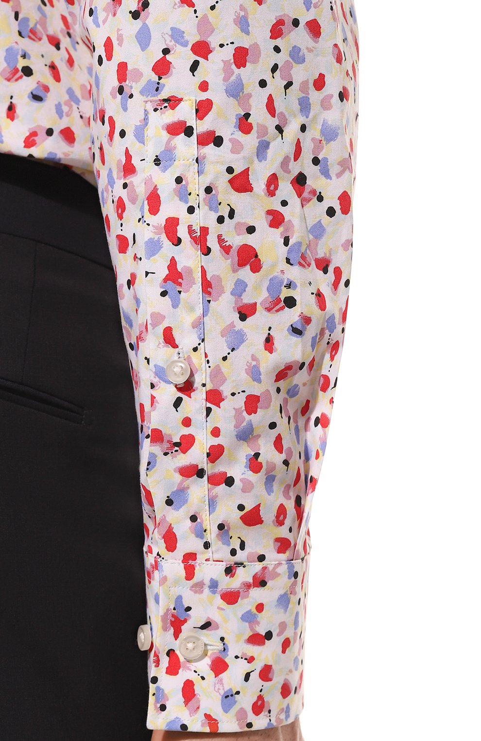 Хлопковая сорочка HUGO разноцветного цвета по цене 8870 руб., арт. 50490098, фото 6 Хлопковая сорочка HUGO, арт. 50490098, фото 6