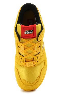 Детские кроссовки adidas zx 8000 x lego ADIDAS ORIGINALS желтого цвета, арт. H04832 | Фото 4 (Материал внешний: Текстиль; Региональные ограничения белый список (Axapta Mercury): RU; Материал внутренний: Текстиль; Стили: Спорт)