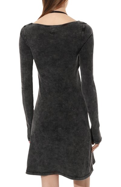 Хлопковое платье DIESEL, арт. A08440/0CJAB, фото 4