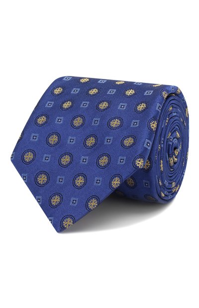 Мужской шелковый галстук CANALI, арт. 18/HJ02168