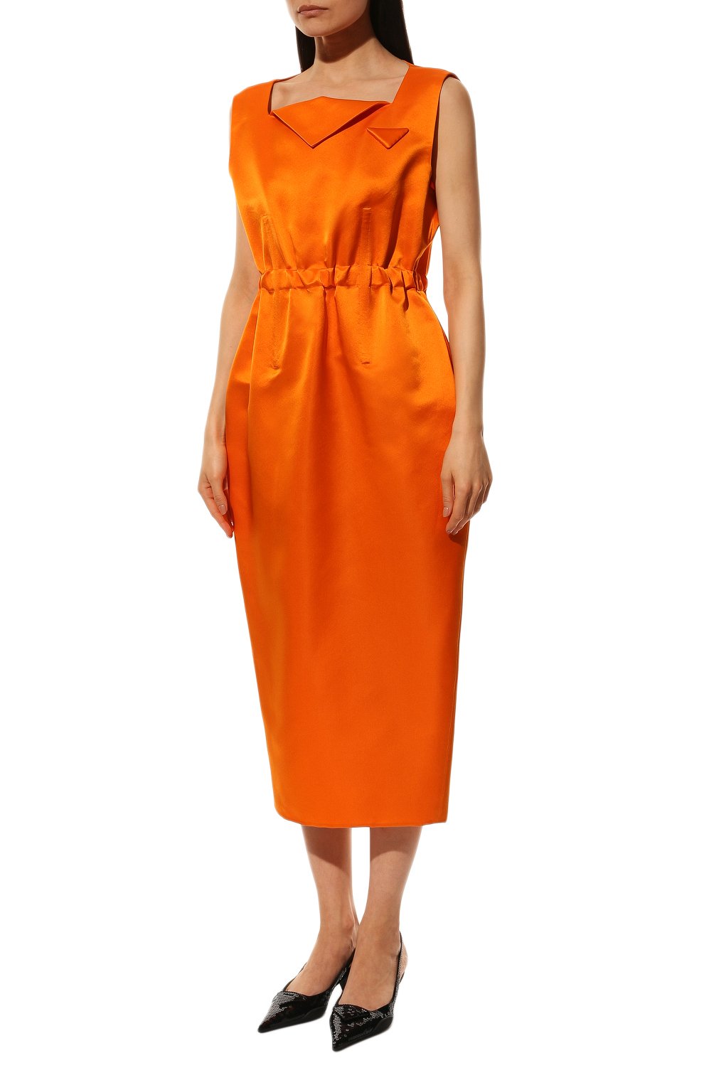 Шелковое платье PRADA, арт. P3H20K-393-F0049-221, фото 3